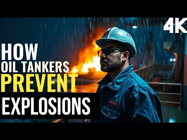 How Oil Tankers Prevent Explosions | Transporting Gasoline & Flammable Products ️