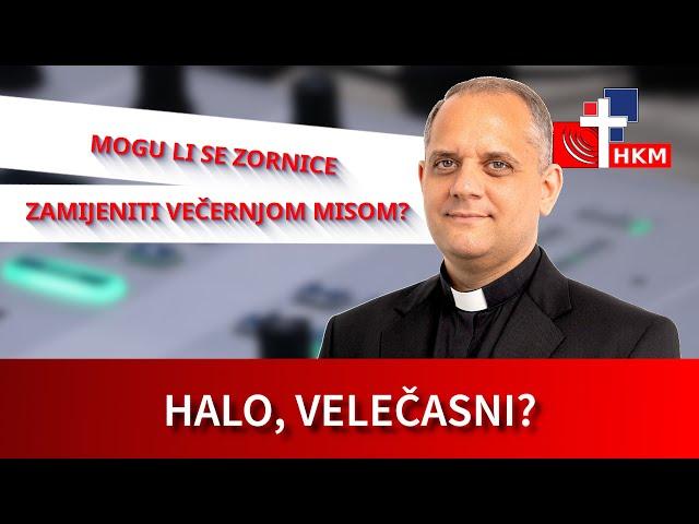 Mogu li se zornice zamijeniti večernjom misom? - Halo, velečasni?