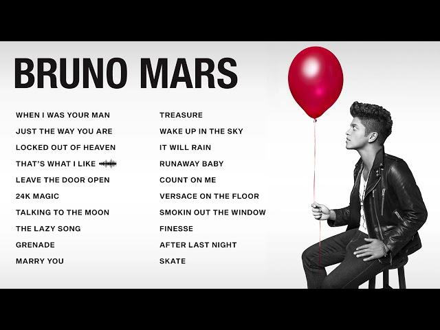 Bruno Mars | Top Songs 2023 Playlist | When I Was Your Man, Just The Way You Are, 24K Magic...