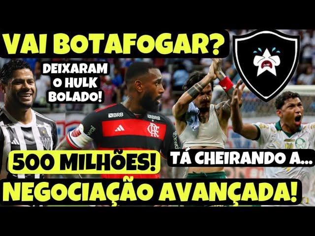 PLANTÃO DO MERCADO! CARAMBA! GERSON VAI ASSINAR! 500 MILHÕES! SALÁRIO GIGANTE! BOTAFOGO VAI PIPOCAR?