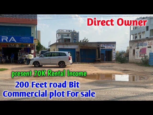 Direct Owner Main Road Commercial Plot for sale || 70k Rental Income ||