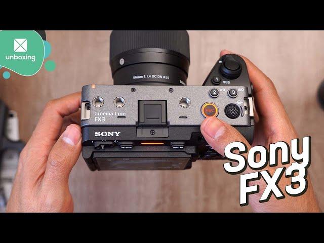 MI NUEVA CÁMARA de Cine: Sony FX3 | Unboxing en español