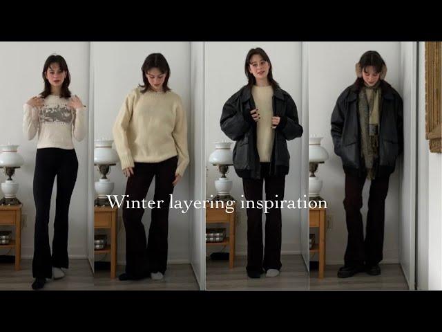 Layering for winter