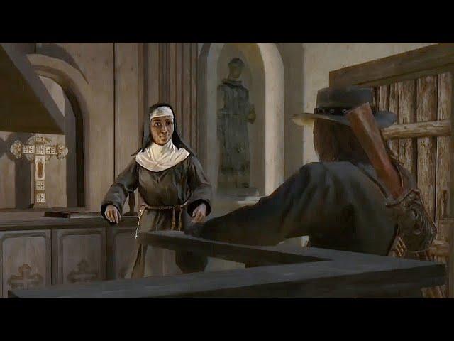 The NPC Nun mistakes Jack Marston for John Marston