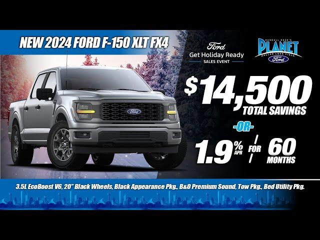 New 2024 Ford F-150 XLT FX4 Offer | $14,500 Savings -OR- 1.9% for 60m | Ford Dealer in Dallas, TX