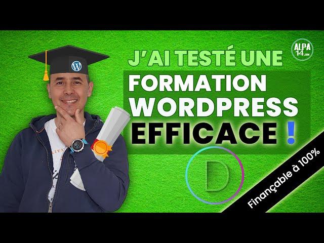 Formation WordPress éligible CPF, Pôle emploi & coachée | Créer son site web en toute confiance ️