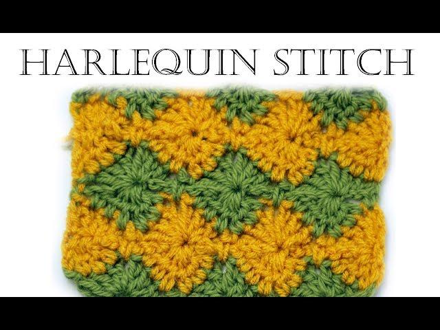 How to Crochet Harlequin Stitch