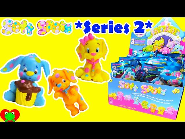 Soft Spots SERIES 2 Blind Bags and Collectors Case