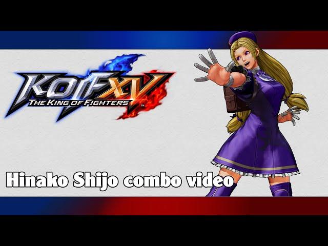 KoF XV: Hinako Shijo combo video