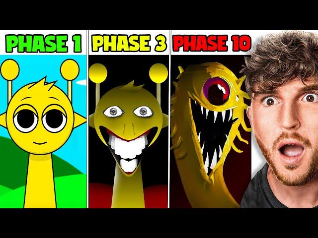 Unlocking EVERY PHASE in Sprunki.. (1-10)