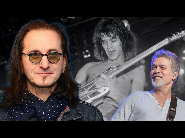 The Reason Geddy Lee Banned Eddie Van Halen From Rush Shows