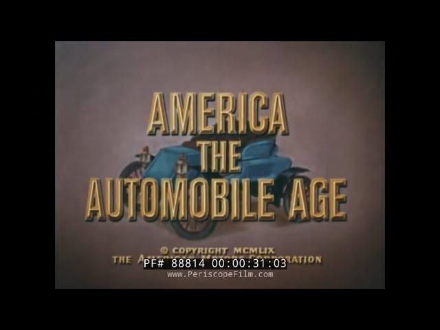 1959 ”AMERICA - THE AUTOMOBILE AGE” AMERICAN MOTORS CORP.   RAMBLER PROMO FILM 88814