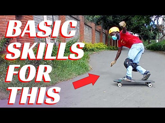 Basics for downhill skateboarding (gear & skill)