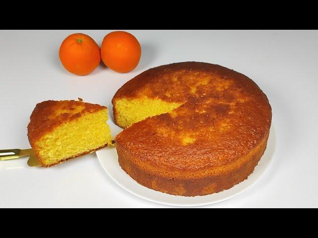 Very Easy and soft Orange Cake! easy orange cake at home