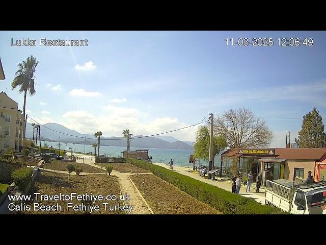 Live from Calis Beach, Fethiye Turkey | Fethiye webcam