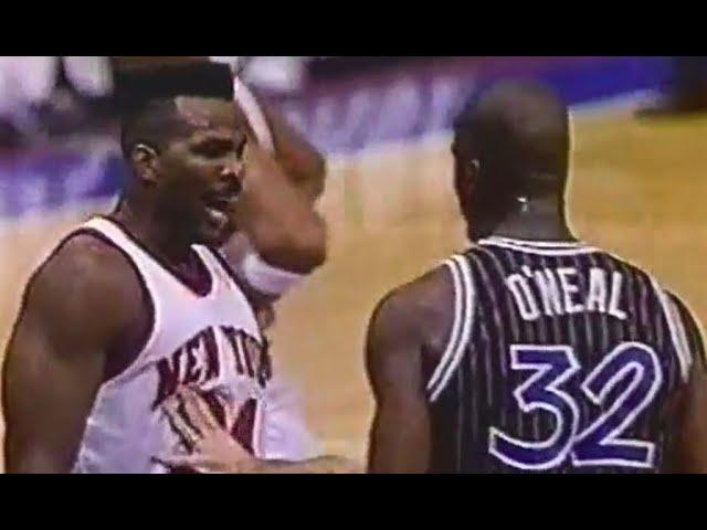 Shaquille O'Neal vs Charles Oakley Heated Moments Comp