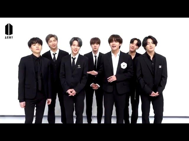 BTS New Year's Greetings 2021 [ENG SUB] Japan Fancafe