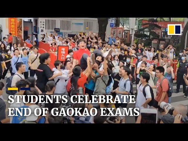 Relief for Chinese students at end of high-stakes ‘gaokao’ college entrance exams