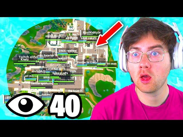 I Got Every Player To Land At Tilted Towers In OG Fortnite Reload (We Are Back!)