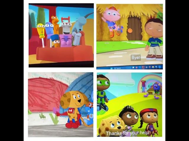 Saying Goodbye to special agent oso handy manny alpha pig super readers and monster munch