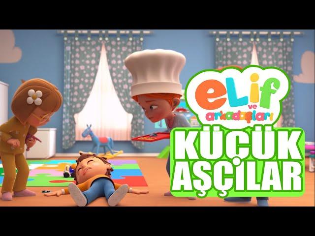 Elif ve Arkadaşları  -  Bölüm 9 - Küçük Aşçılar  -  TRT Çocuk Çizgi Film