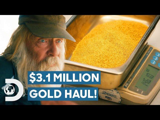 Tony Beets Pulls In $3.1 Million In Gold This Season Despite His Wash Plant Breaking! | Gold Rush