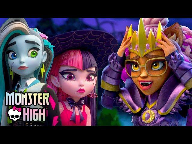 Clawdeen Becomes the New Wereruler!  w/ Frankie & Draculaura | Monster High