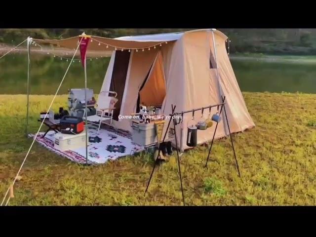 Camping With Aluminum Storage Box | Kassicobox.com