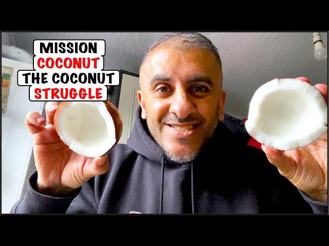 My Wife Wanted Coconut.... Now Watch Me Try To Crack It Open