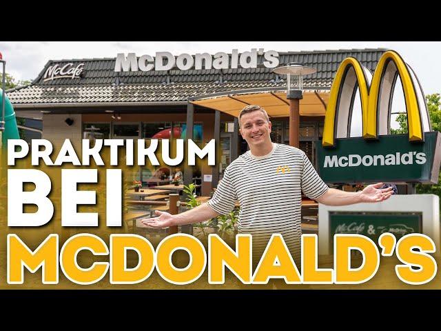 Praktikum bei McDonald’s !!!