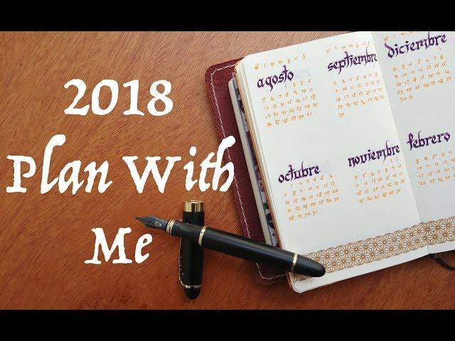 2018 Bullet Journal Setup (Leuchtturm, Calligraphy and Fountain Pens) // The Pocket Traveler