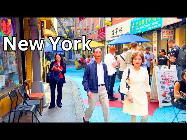 4K | Exploring NYC Chinatown | FULL TOUR