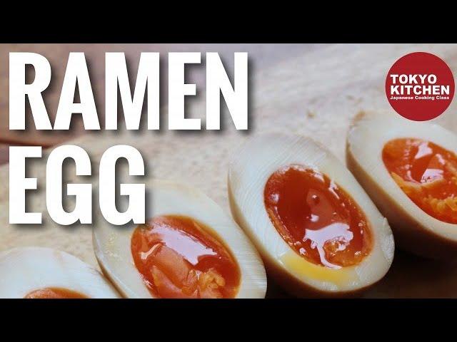 How to make Ramen Egg. Only 4 ingredients, super easy !