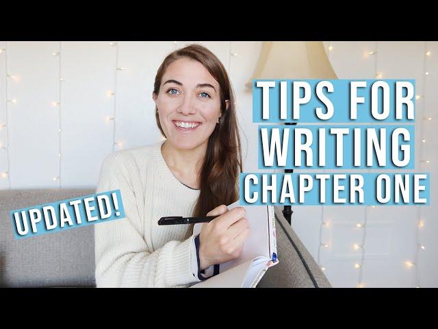 TIPS FOR WRITING CHAPTER ONE | How to write a gripping first chapter | Natalia Leigh | Writing Tips