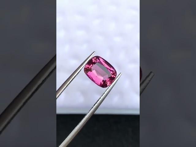 Natural Pink Tourmaline #tourmaline #gems #facetedgems