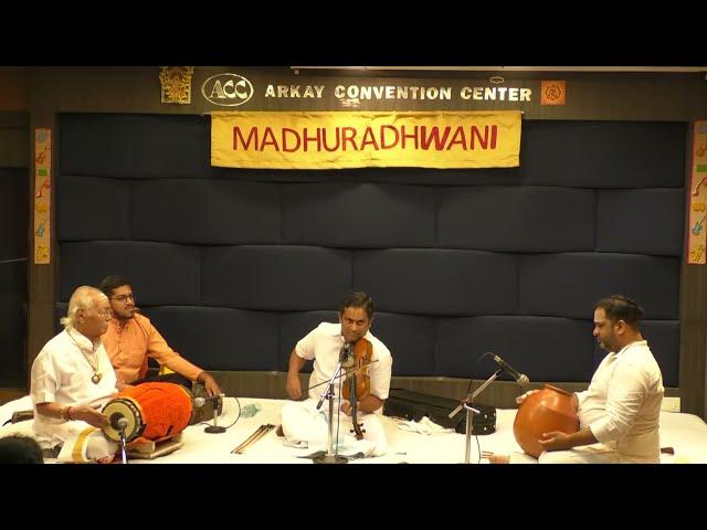 Madhuradwani -S Varadarajan Violin Solo