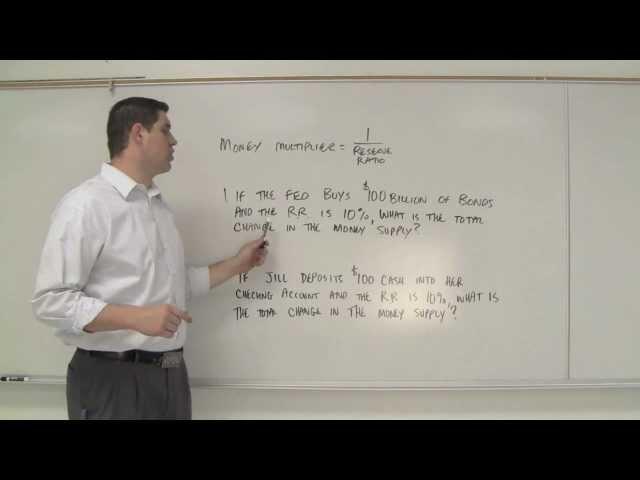 The Money Multiplier and Reserve Requirement