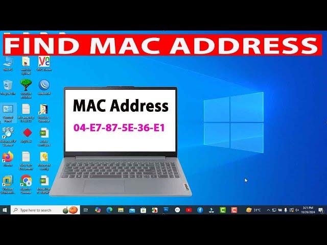 How to Find Your MAC Address in Windows 10. #MAC_Address |