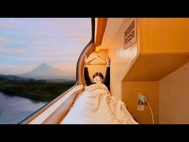 2 Days on Japan’s TINIEST Sleeper Train Room | Sunrise Express