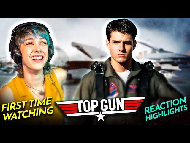 Nicki flying high with TOP GUN (1986) Movie Reaction FIRST TIME WATCHING