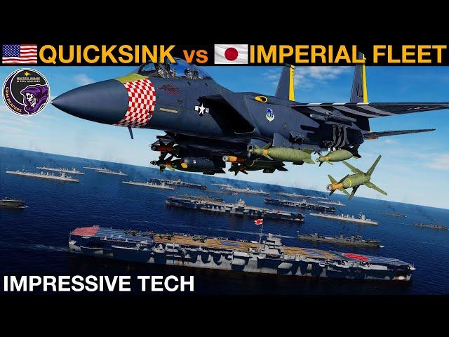 Could One F-15E With QUICKSINK Bomb Have Stopped The 1941 Pearl Harbor Attack? (Naval Battle 139)