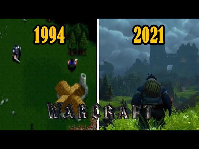 Evolution Games Warcraft 1994 to 2021 || Evolution Of Games