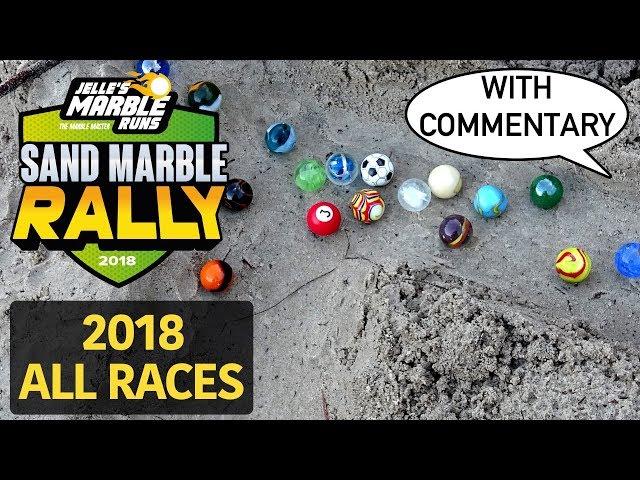 Marble Race: Sand Marble Rally 2018 - All Events!