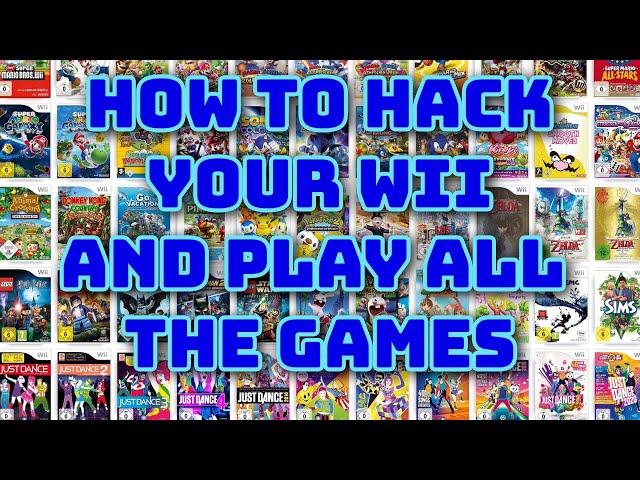 Wii Softmodding - Hack your Wii and play games from USB with Homebrew