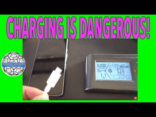 EMF Warning - Your Cellphone is DANGEROUS PLUGGED IN!