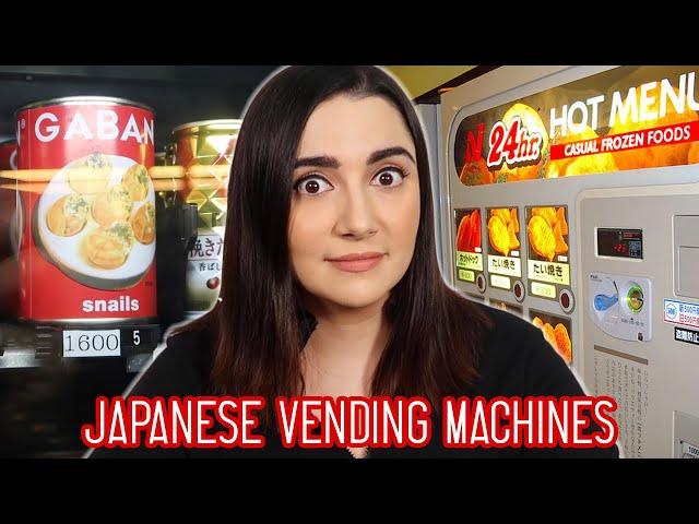 I Tried Unique Japanese Vending Machines In Tokyo