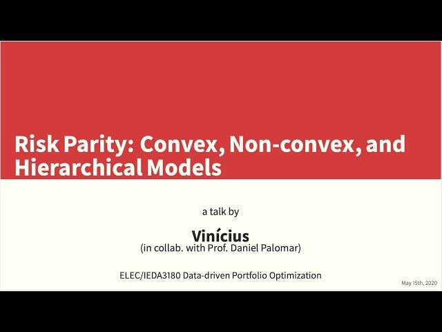 "Stock Graphs for Hierarchical Risk Parity Portfolio" by Zé Vinícius