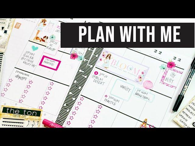 Plan With Me: February 17-23, 2020 [Classic Happy Planner Stamps + Stickers How To]