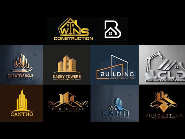 Top 10 Construction Logo Design Ideas || Construction Logo Idea 2022