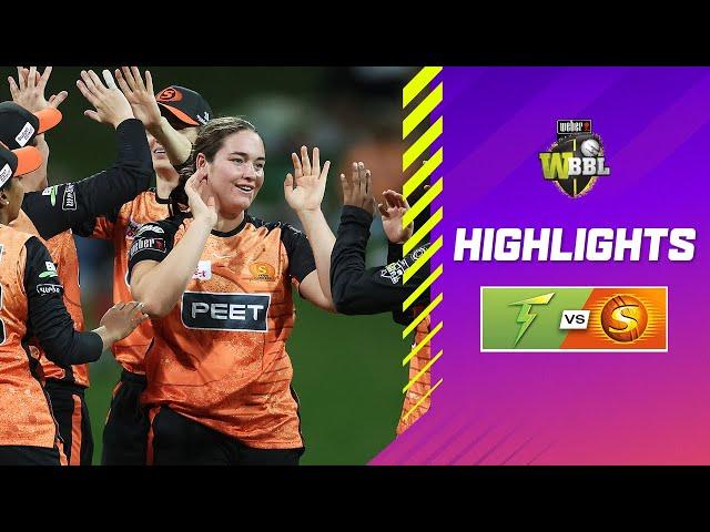 The Bulldozer Stars Again | Sydney Thunder v Perth Scorchers Highlights | #WBBL10